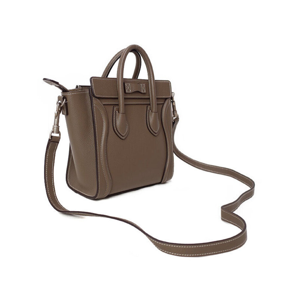 Celine Logo Shopper Luggage Bag